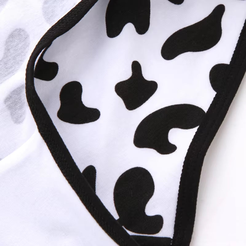 Sexy Cow Pattern Couple Panties Men Underwear Boxers Sexy Underpant Cotton Male Panties Shorts Cartoon Underwear Women Lingerie